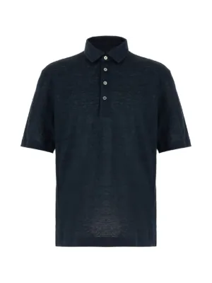 Zegna ショートスリーブ ポロシャツ | ブルー | FARFETCH JP