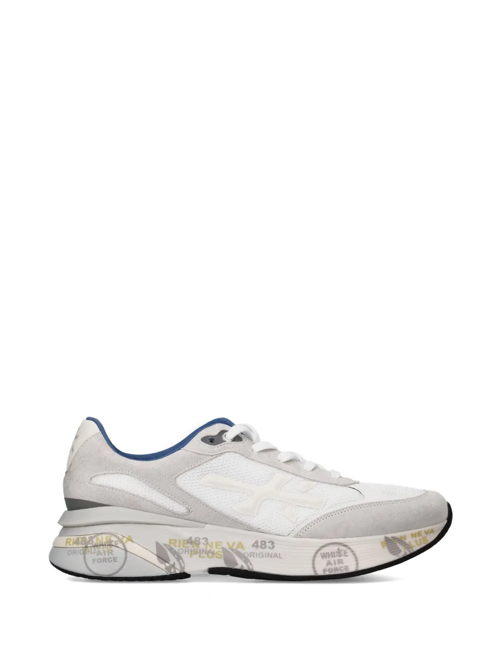 Premiata Moerun 8075 lace-up sneakers - Bianco