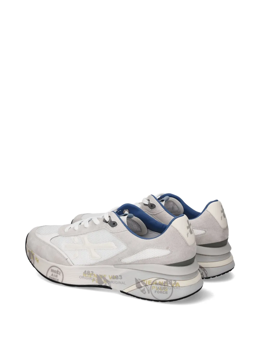 Premiata Moerun 8075 lace-up sneakers Wit