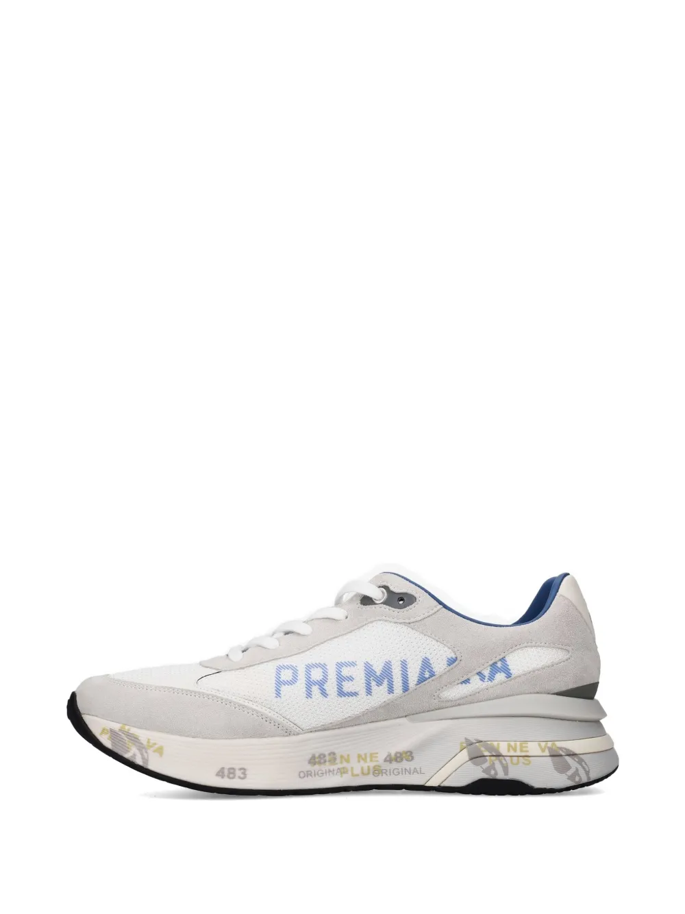 Premiata Moerun 8075 lace-up sneakers Wit