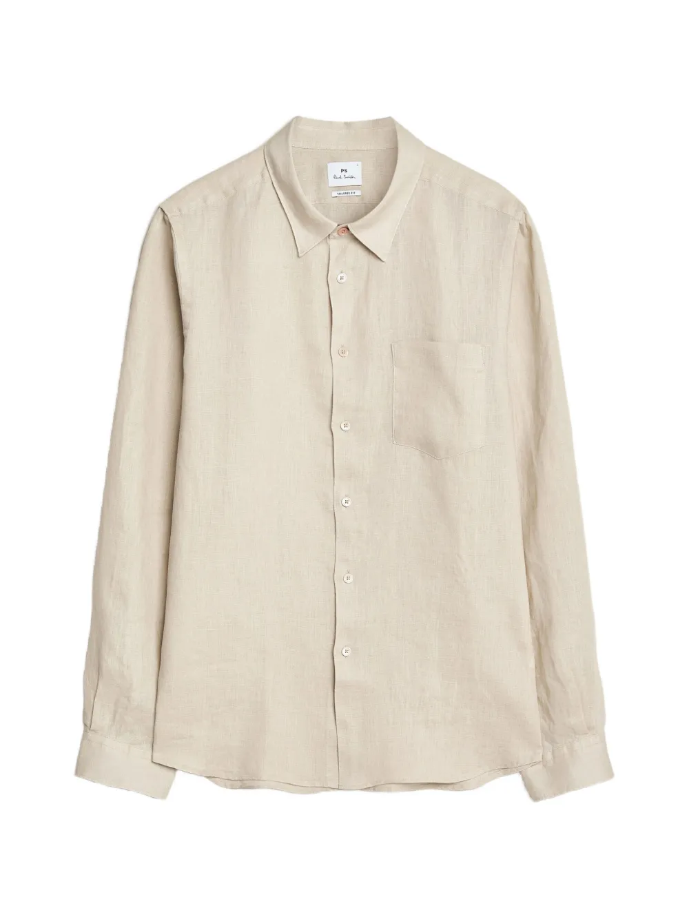 PS Paul Smith button chest-pocket shirt - Nude