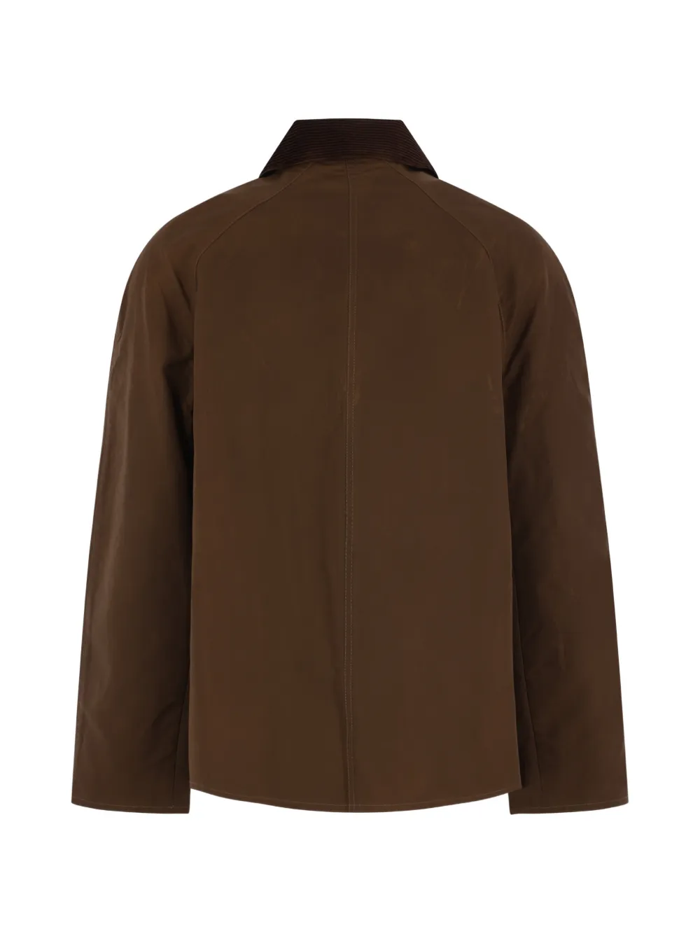 JW Anderson Jack met ribfluwelen kraag en knopen Bruin