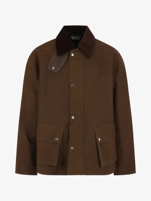 JW Anderson veste boutonnée à col en velours côtelé