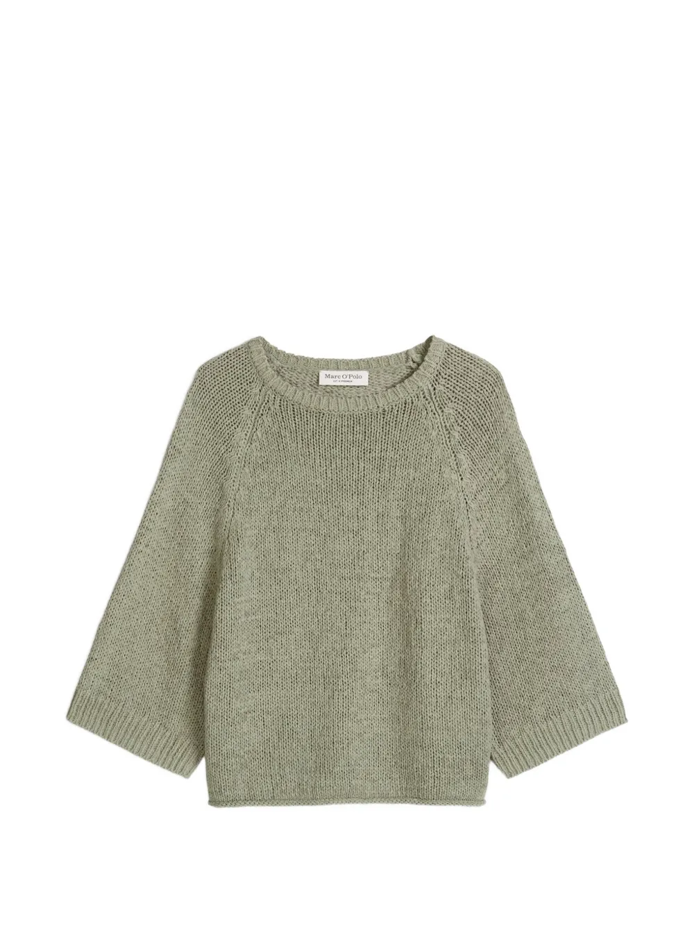 Marc O'polo Wide-sleeved Sweater In Green