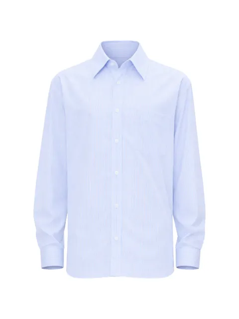 A.P.C. Malaury pocket-detail striped cotton shirt