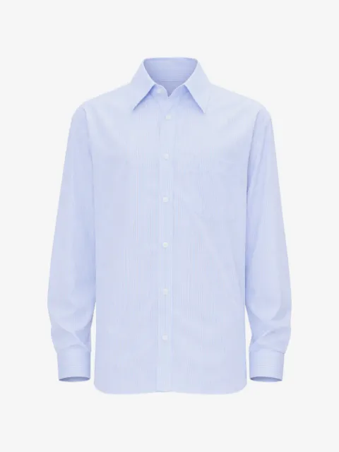A.P.C. chemise rayée Malaury à détail de poche