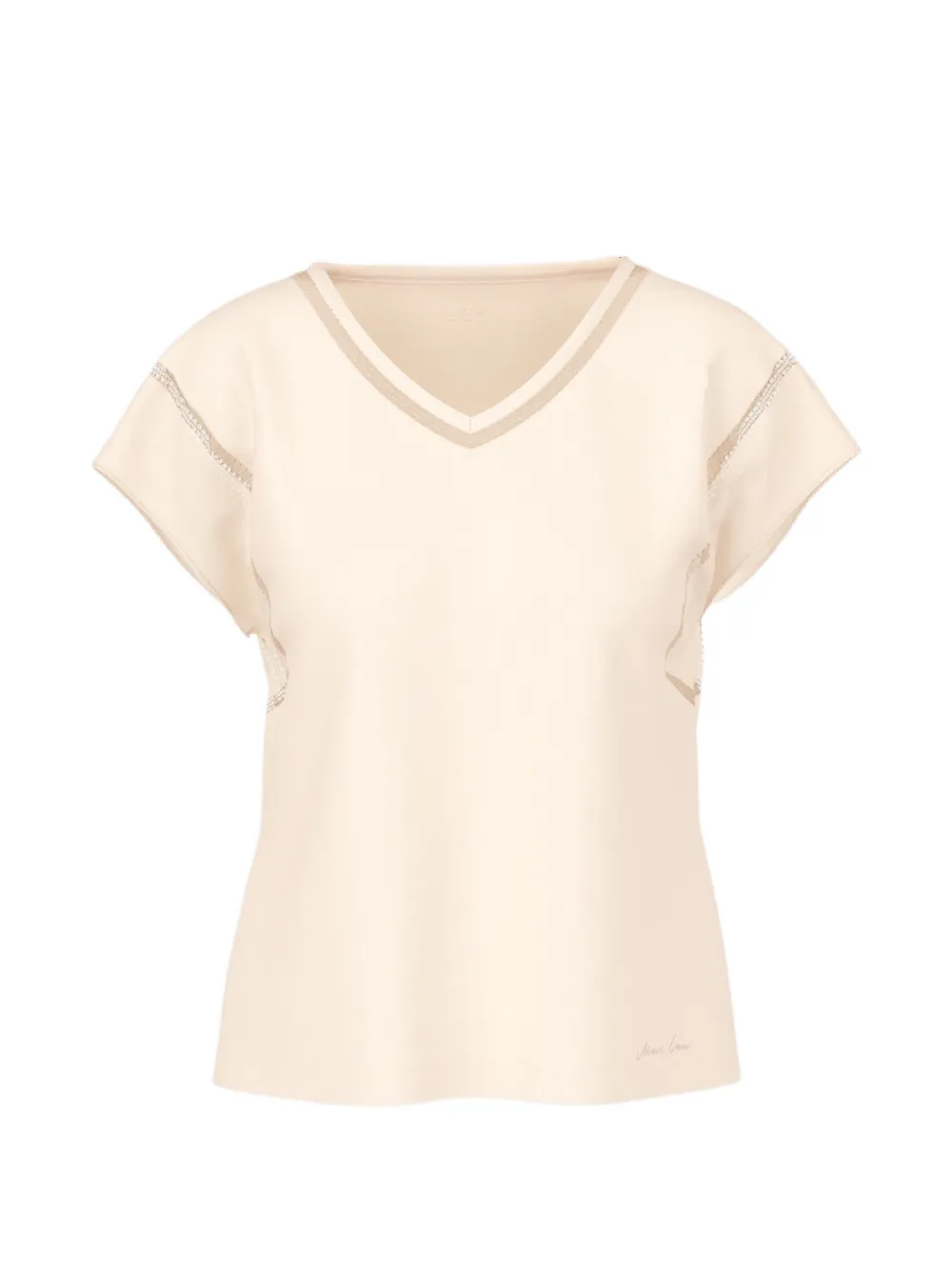 MARCCAIN V-neck cotton T-shirt