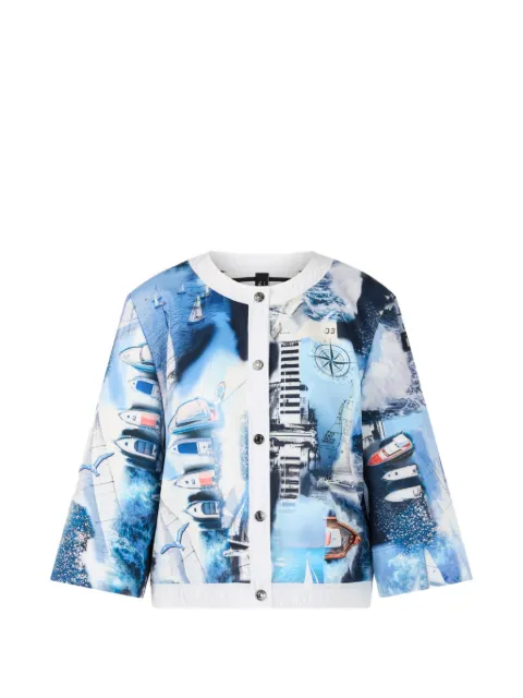 MARCCAIN graphic-print jacket