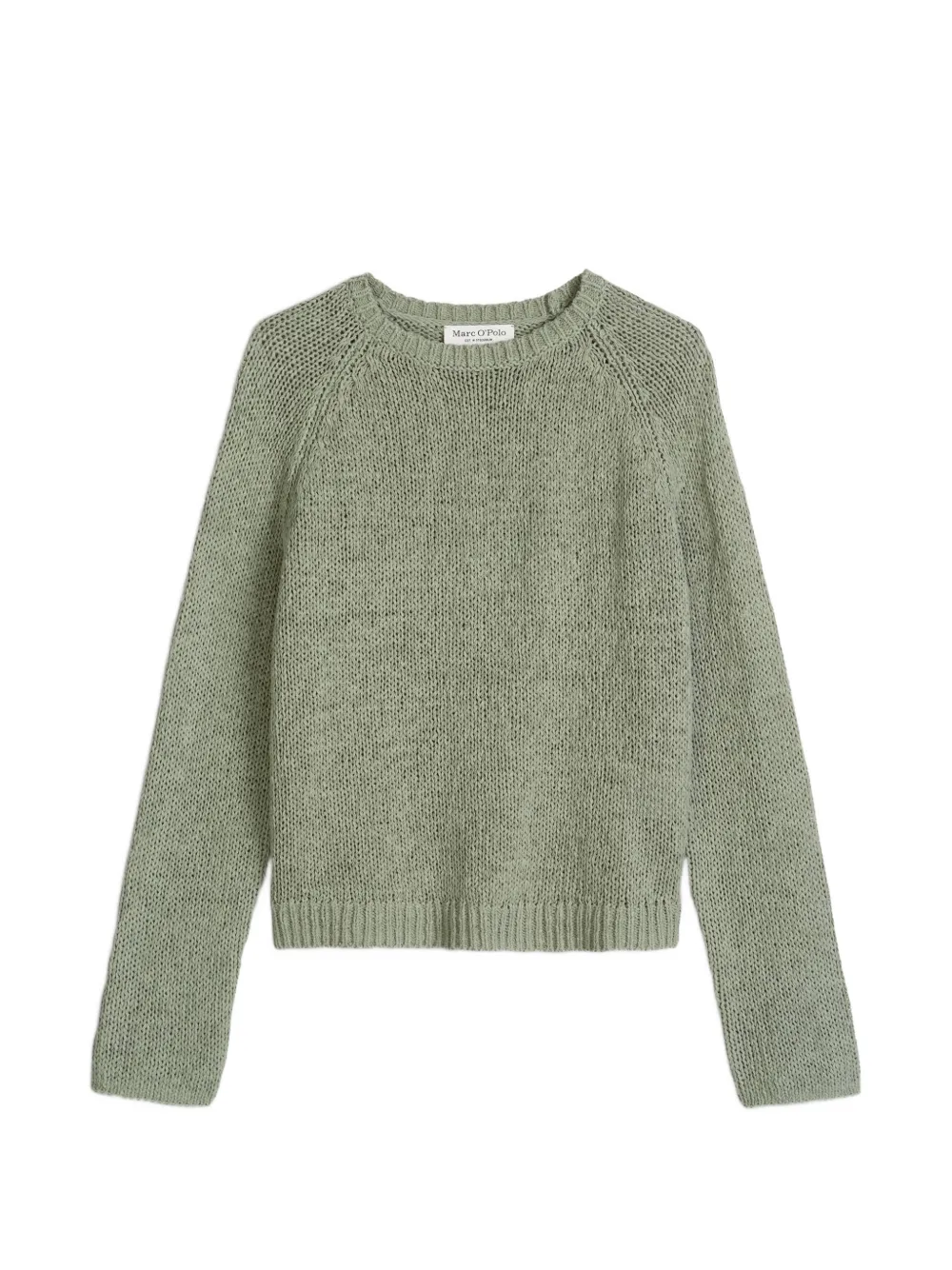 Marc O'Polo oversize long-sleeve knit sweater - Verde