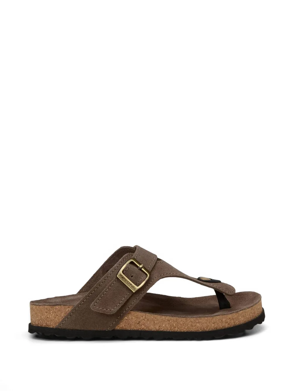Marc O'Polo buckle suede sandals Bruin