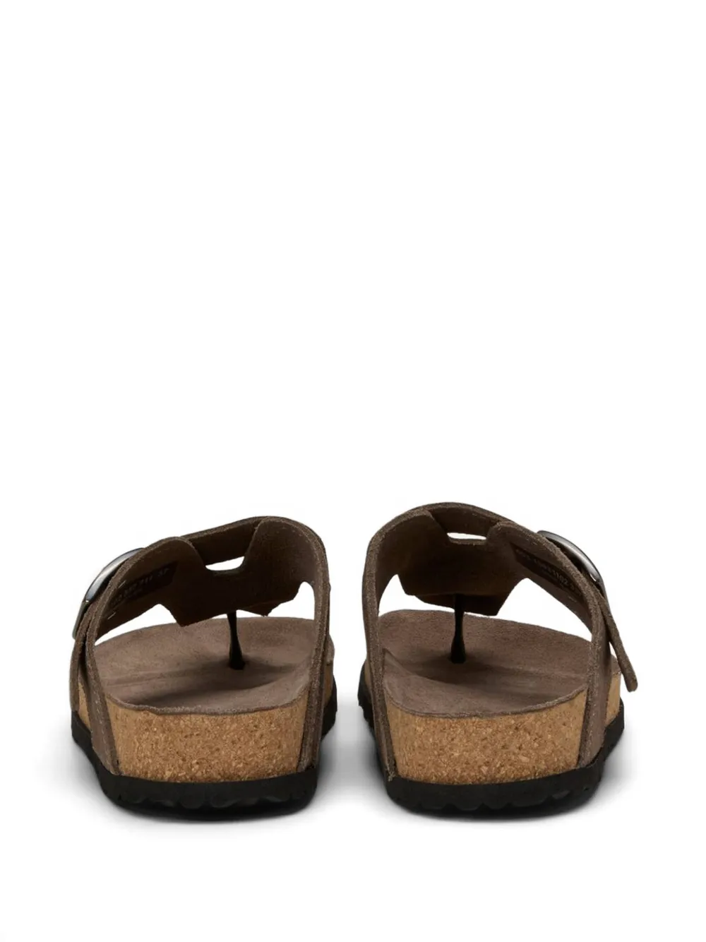 Marc O'Polo buckle suede sandals Bruin