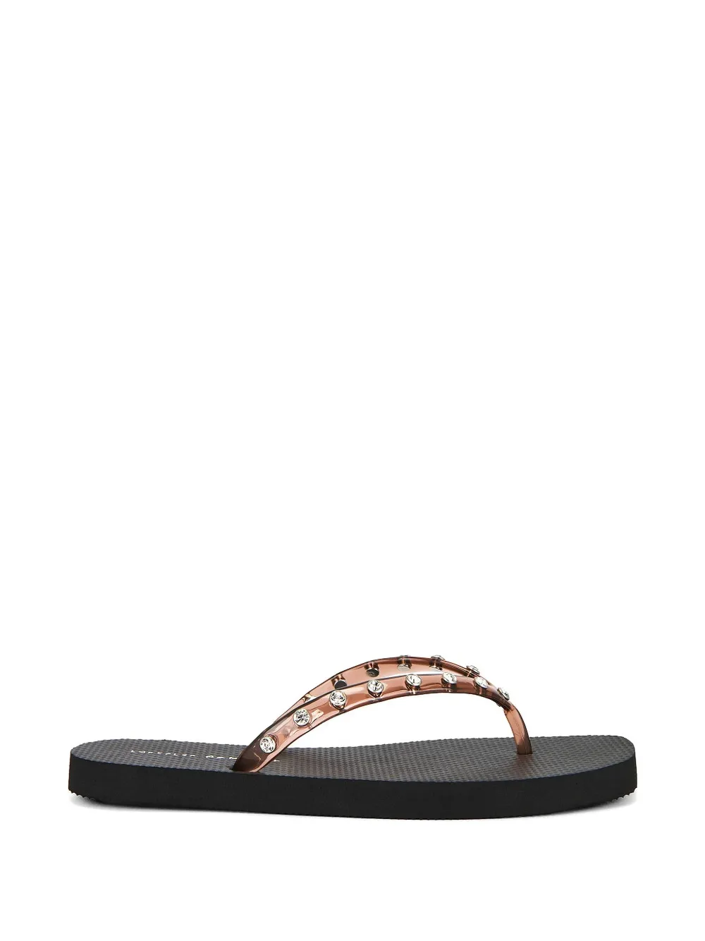 Loeffler Randall Taryn Crystal-embellished Thong Flip Flops In Multi
