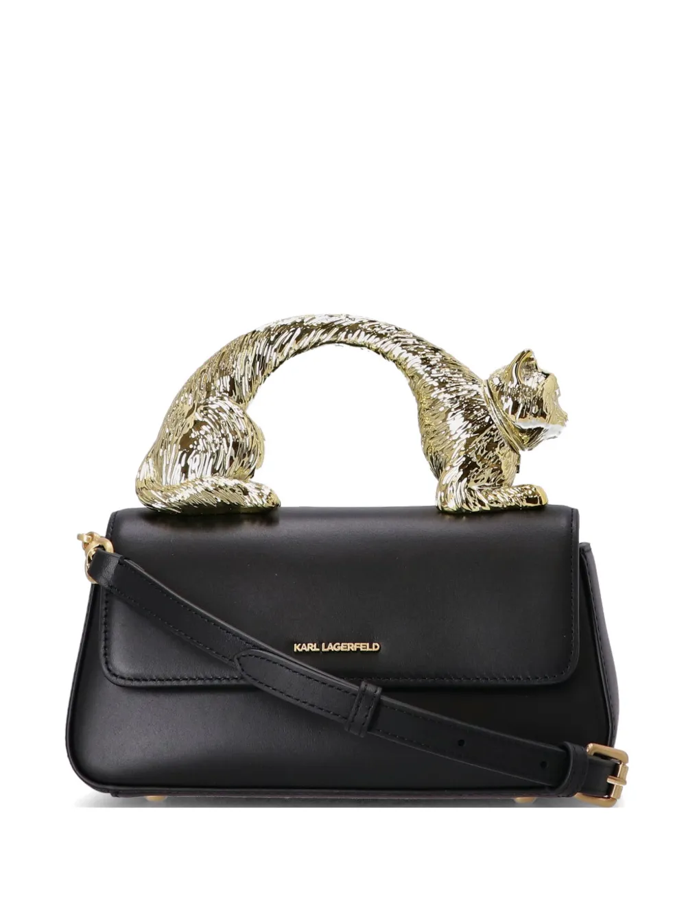 Karl Lagerfeld Ikonik Choupette crossbody bag - Nero