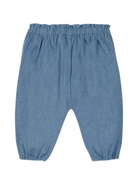 Tartine Et Chocolat ruffled patch-pocket trousers