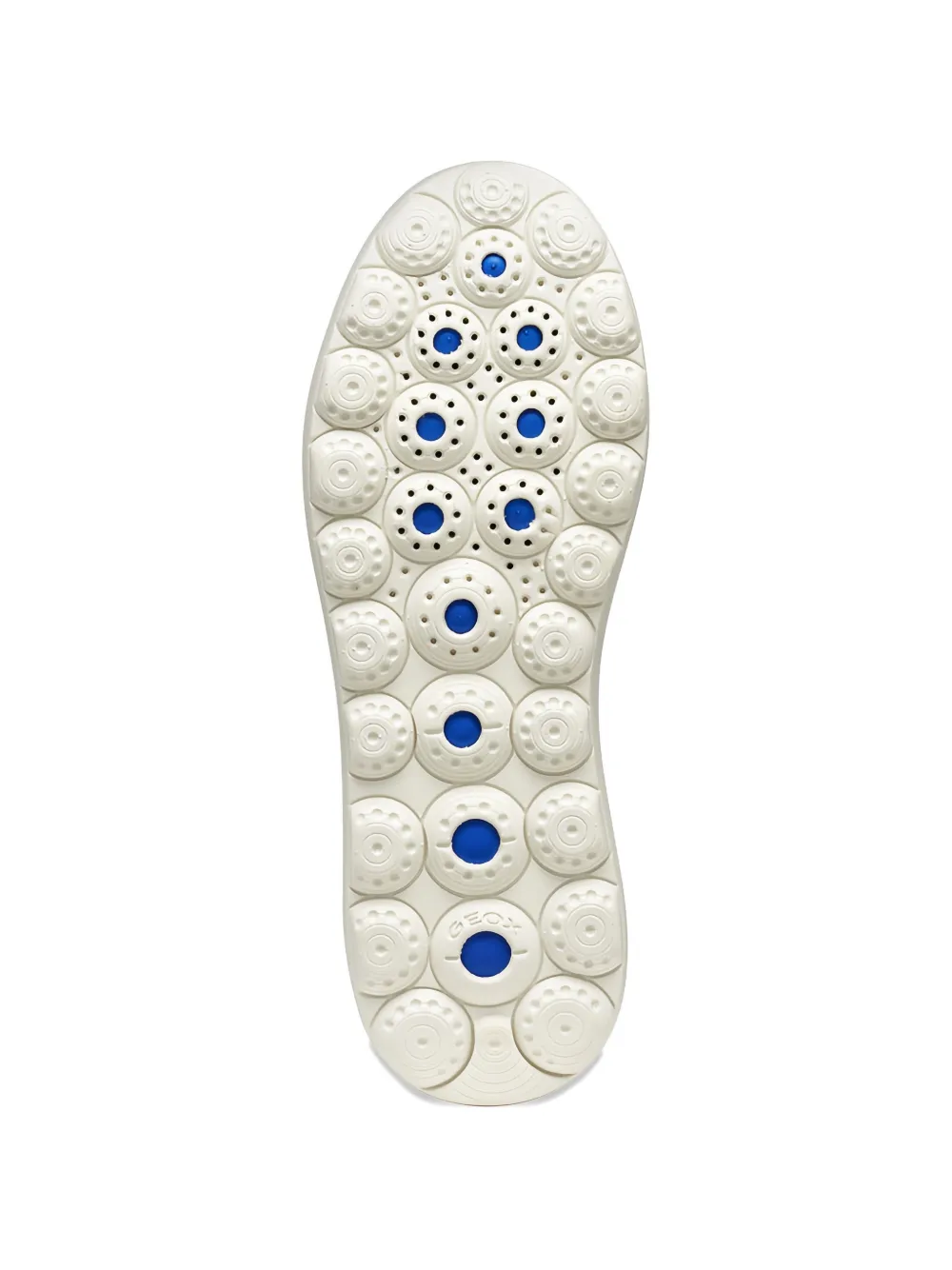 Geox Spherica Ec4.1 leren sneakers Wit