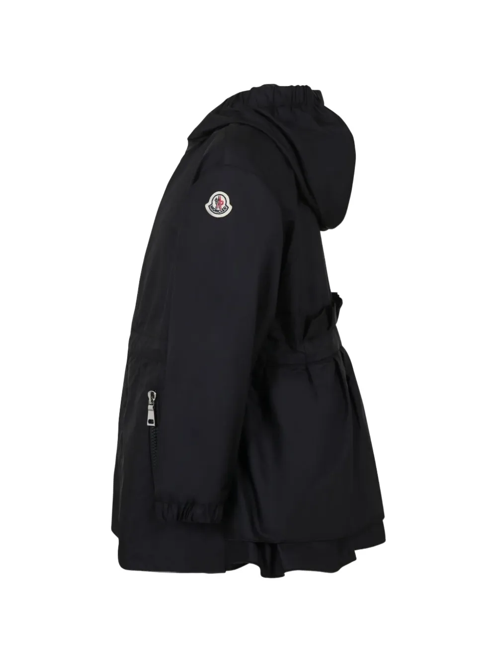 Moncler Enfant Jack met capuchon Zwart