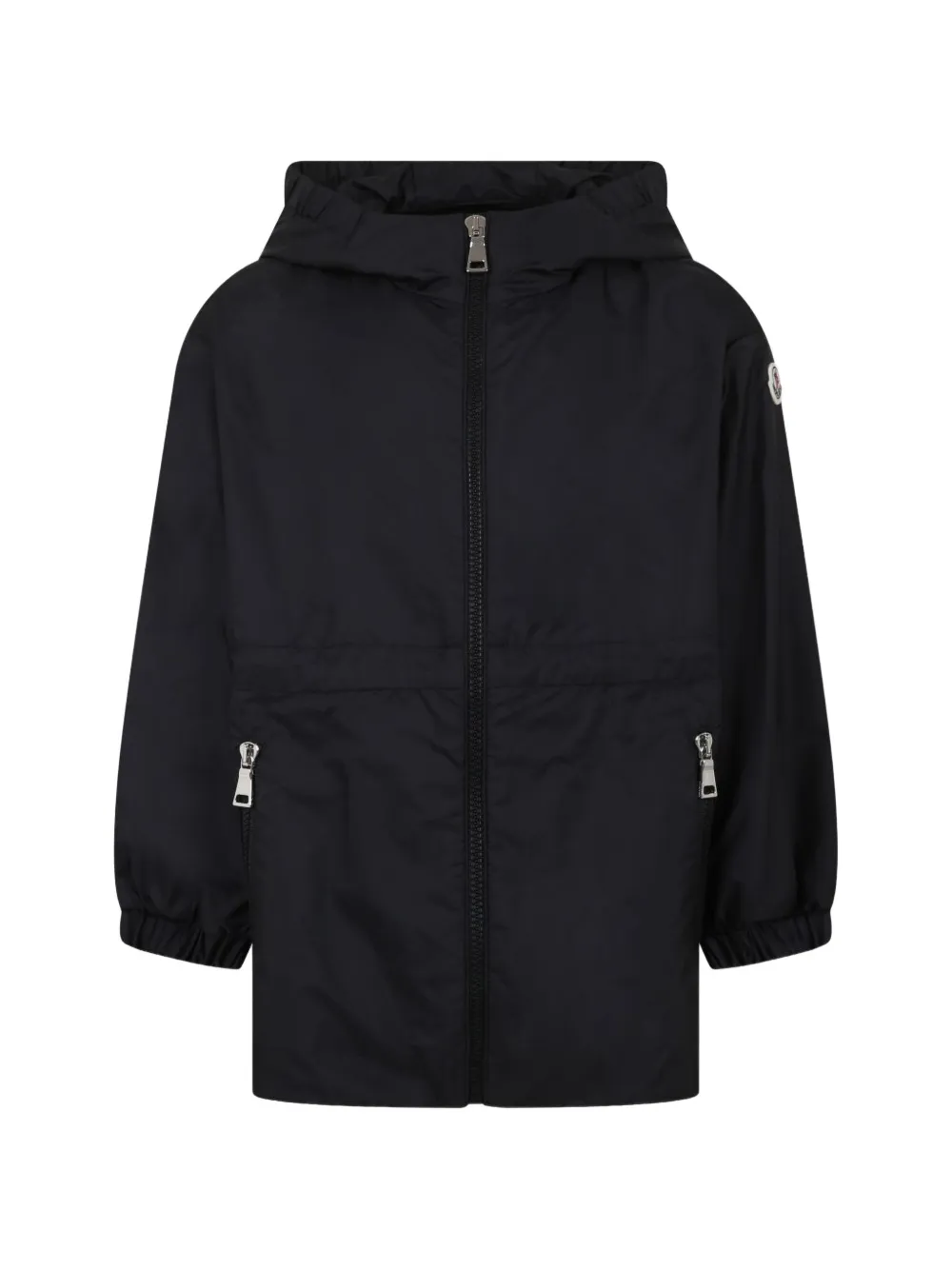 Moncler Enfant Jack met capuchon Zwart