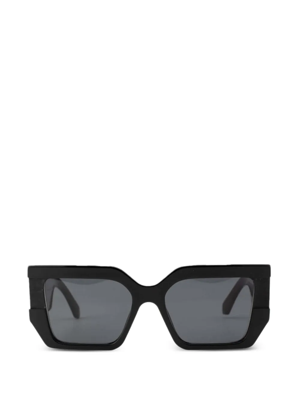 Off-White square-frame logo-detail sunglasses - Nero