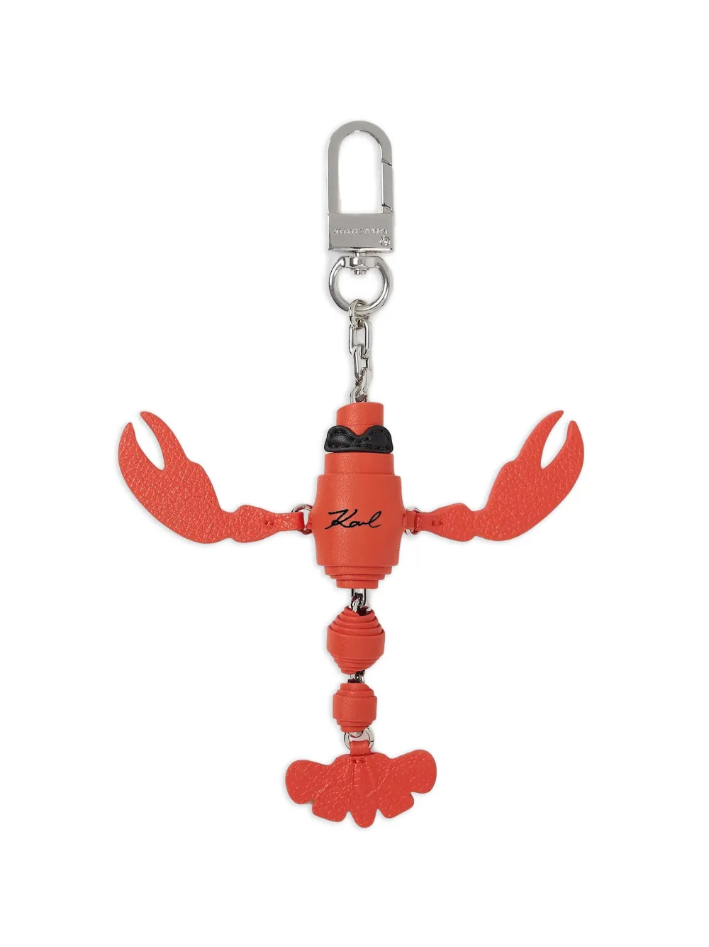 Karl Lagerfeld lobster keychain - Rot