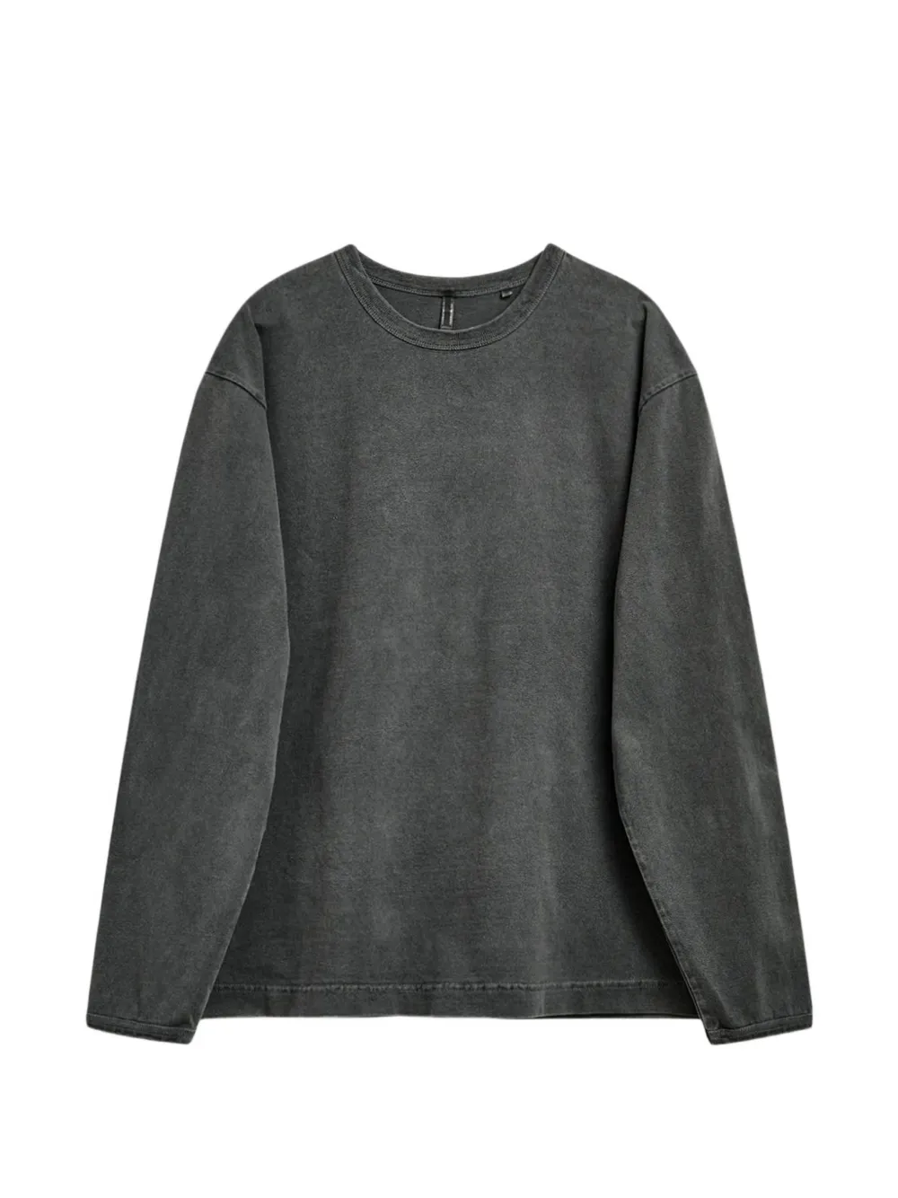 Sunflower crew-neck long-sleeve T-shirt - Grigio