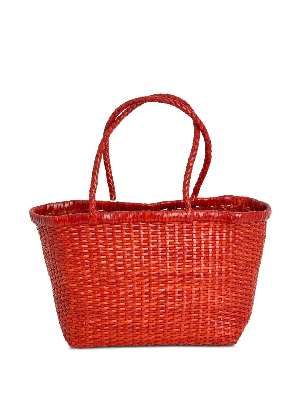 DRAGON DIFFUSION B Weave tote bag - Rosso