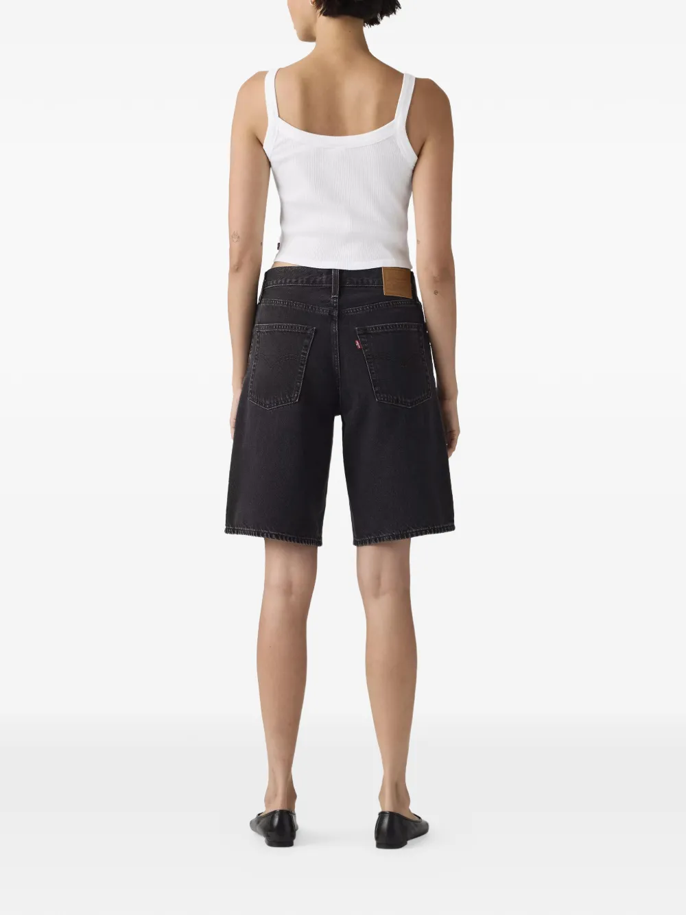 Levi's Denim shorts Zwart
