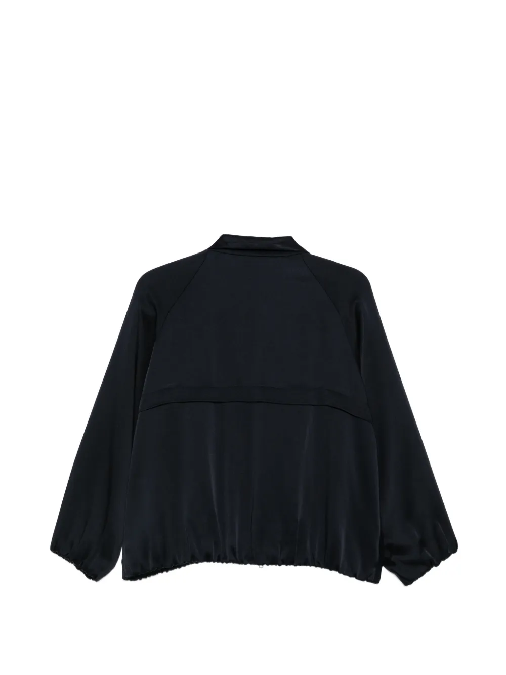 Antonelli Grace jack met raglan mouwen en hoge hals Blauw