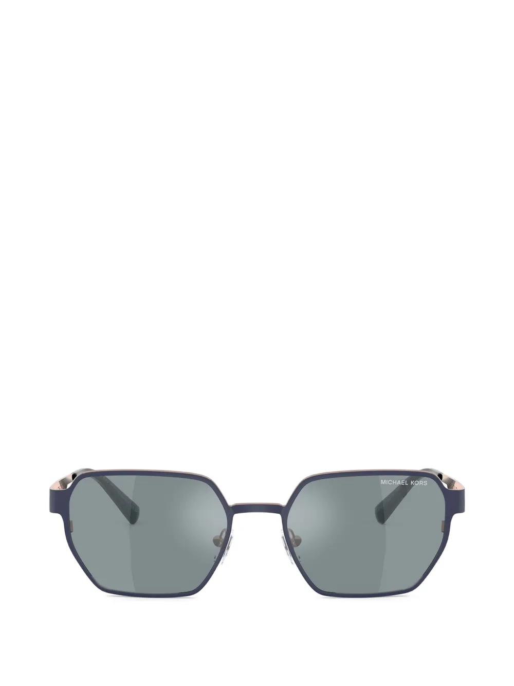 Michael Kors Madagascar geometric-frame sunglasses - Blu