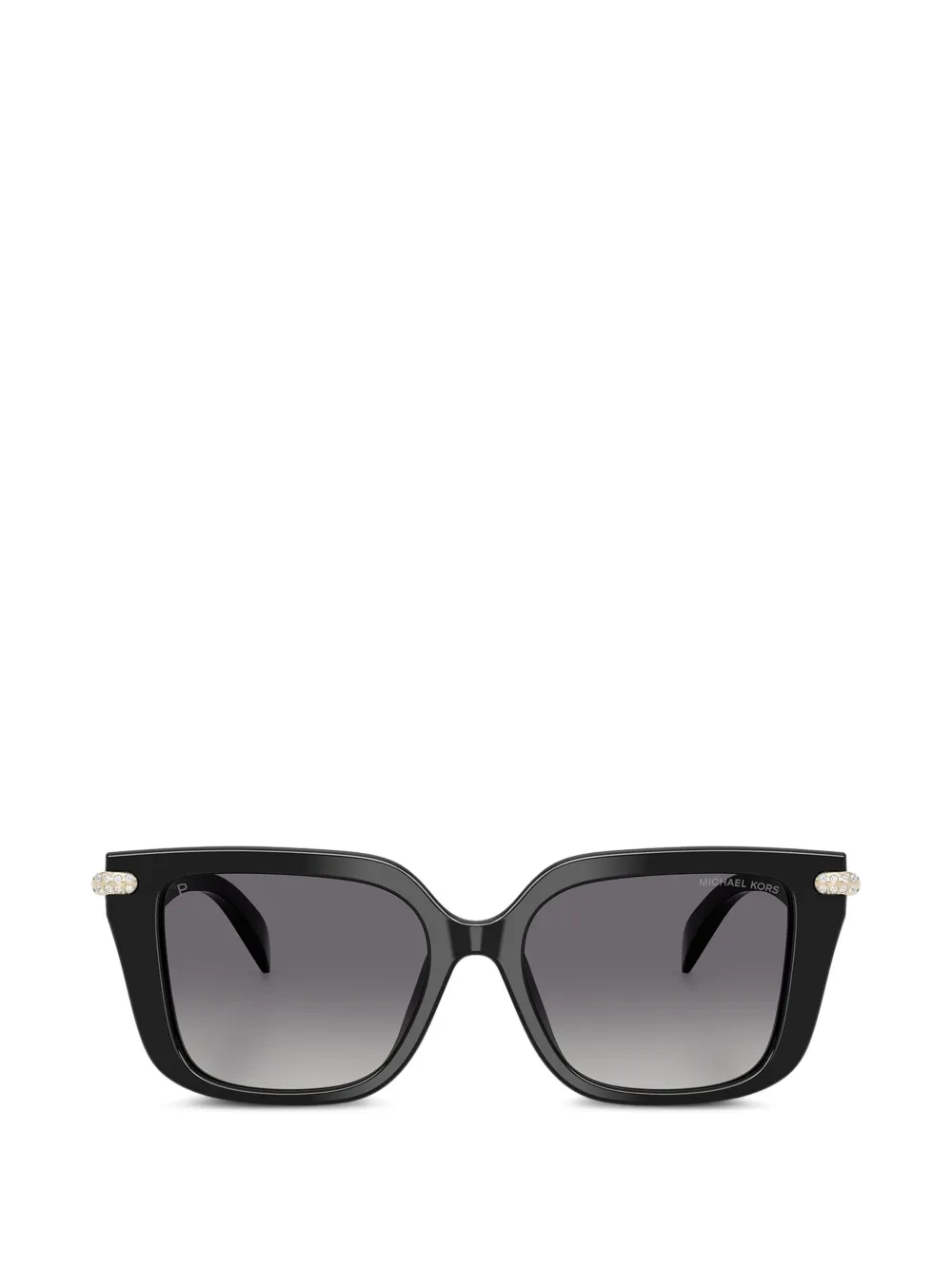 Michael Kors Santo Domingo square embellished sunglasses - Nero