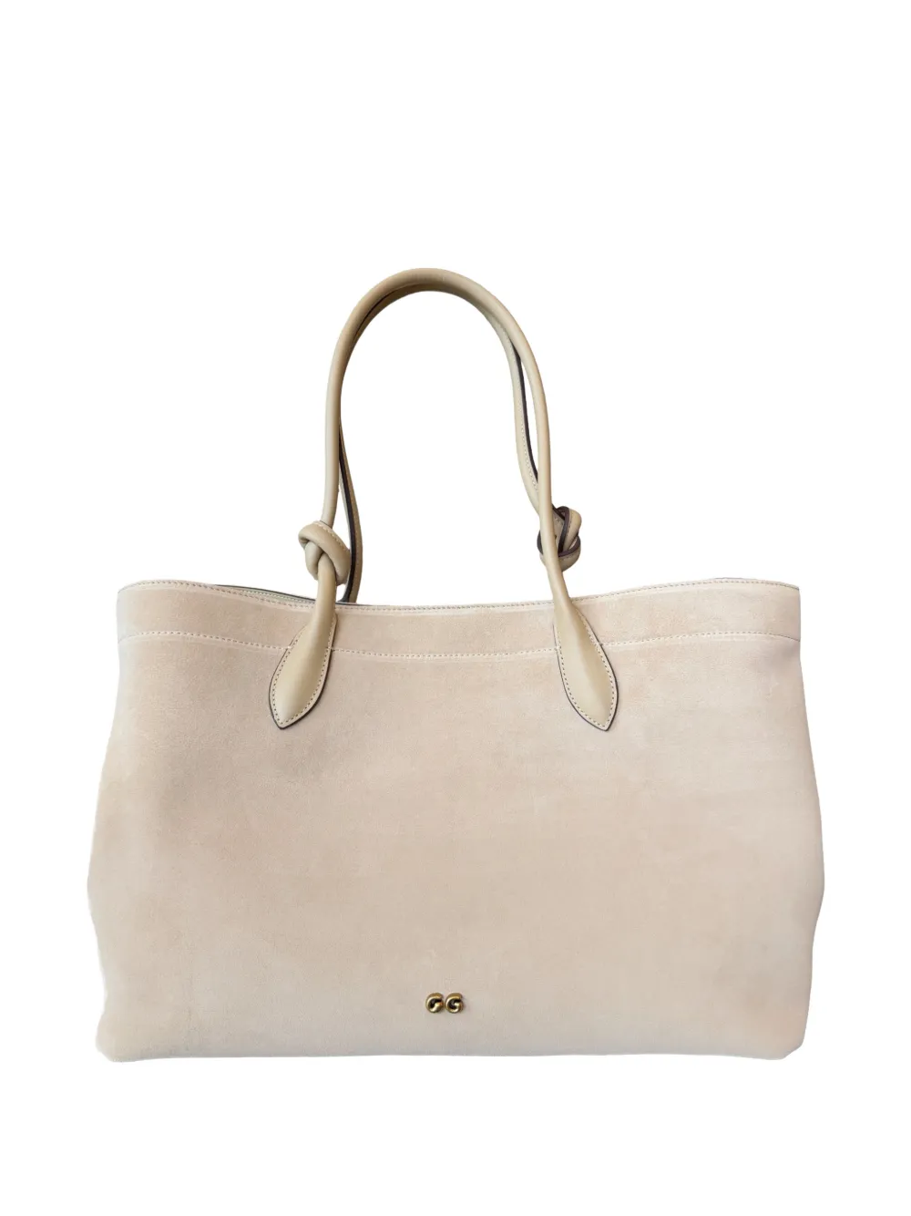 Cult Gaia Ariella knot tote bag - Toni neutri