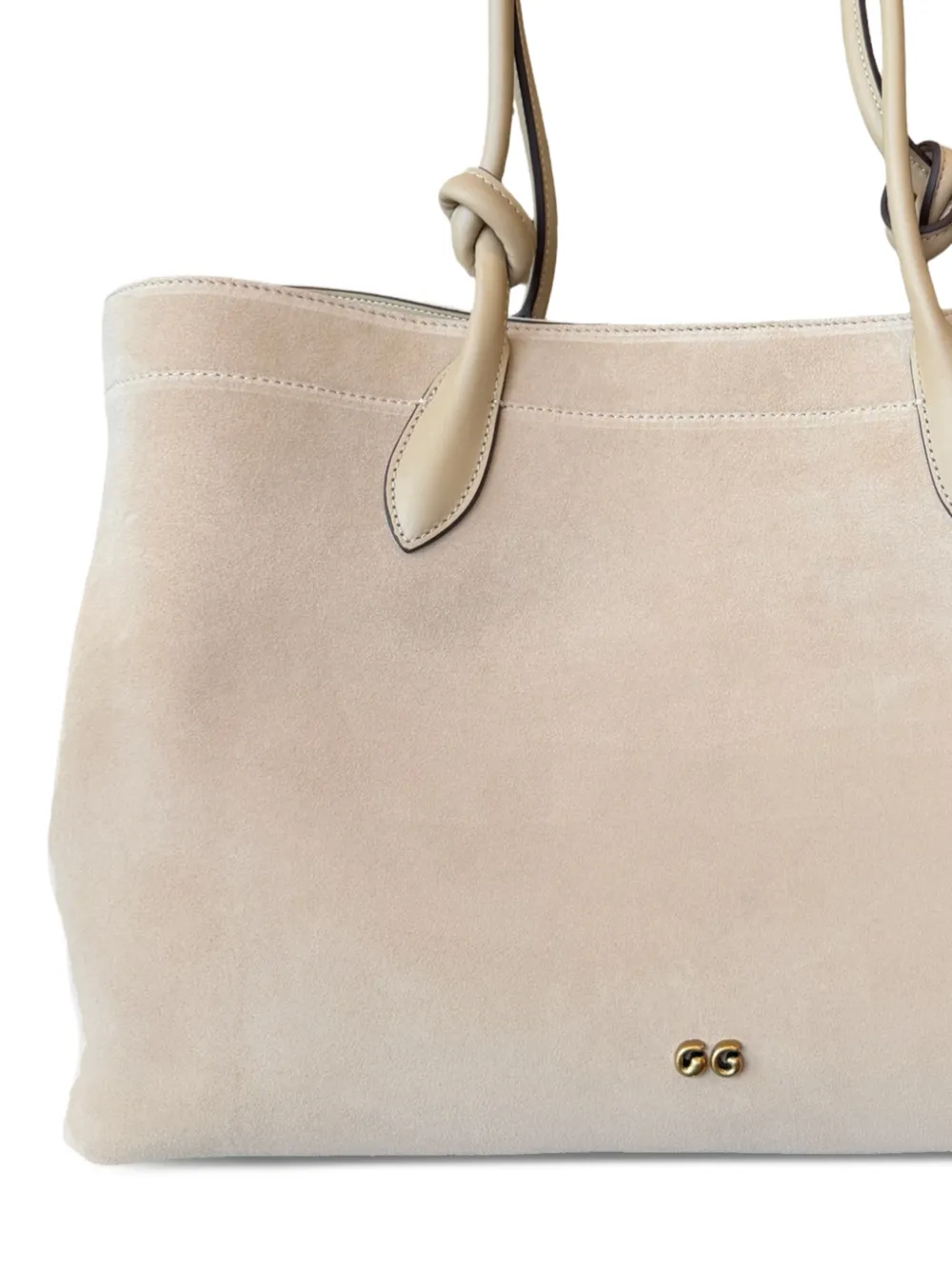 Cult Gaia Ariella geknoopte shopper Beige
