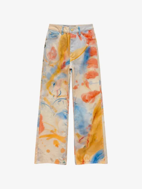 Ulla Johnson джинсы Willow с пуговицами
