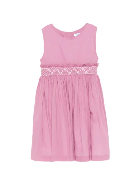 Siola floral-embroidered dress