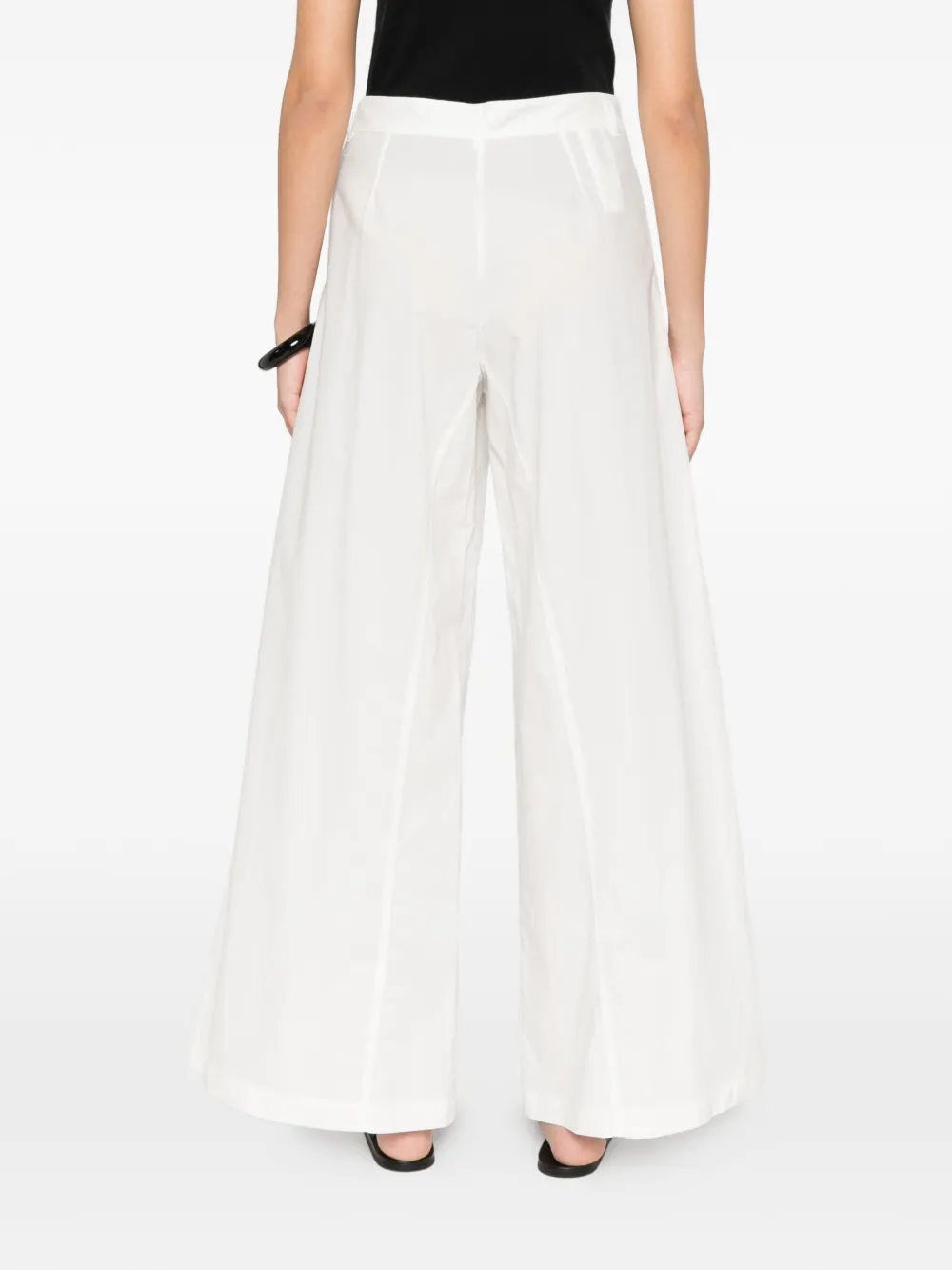 PINKO Broek met knoopsluiting Wit