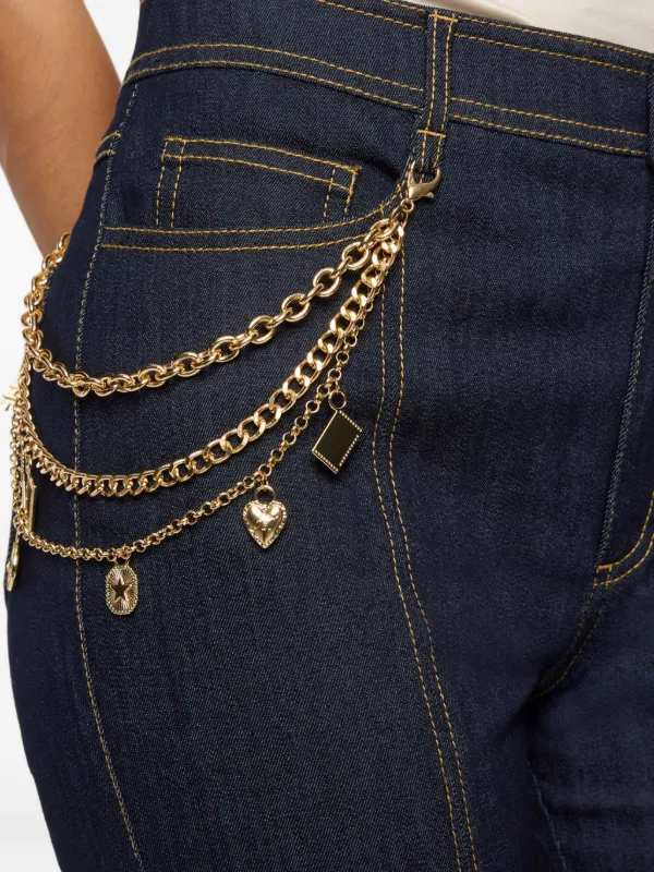 Cinq A Sept The Love Token Shailene Chain Love Token Jeans | Blue