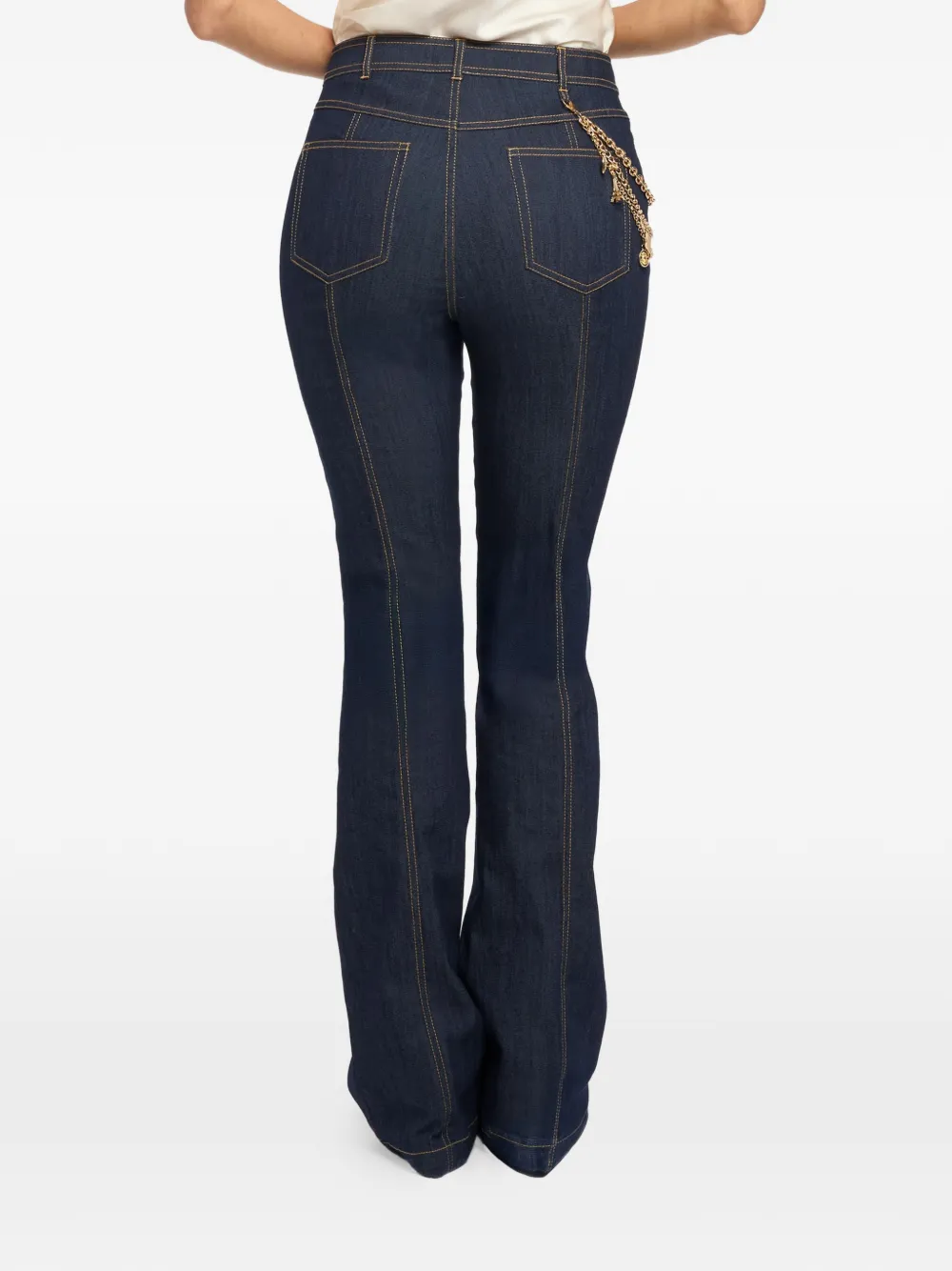 Cinq A Sept The Love Token Shailene Chain Love token jeans Blauw