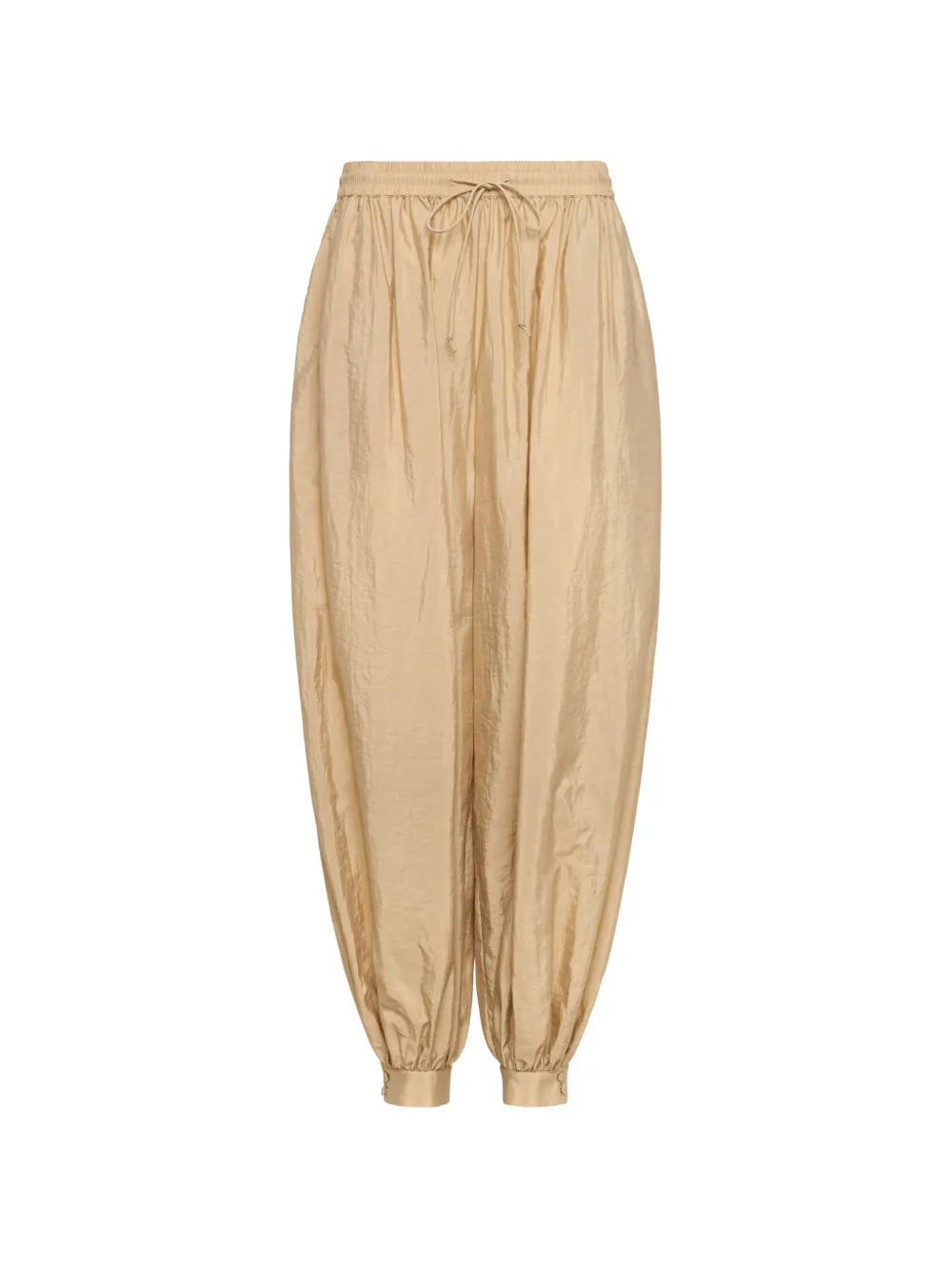 Cinq A Sept tumbled woven trousers - Toni neutri