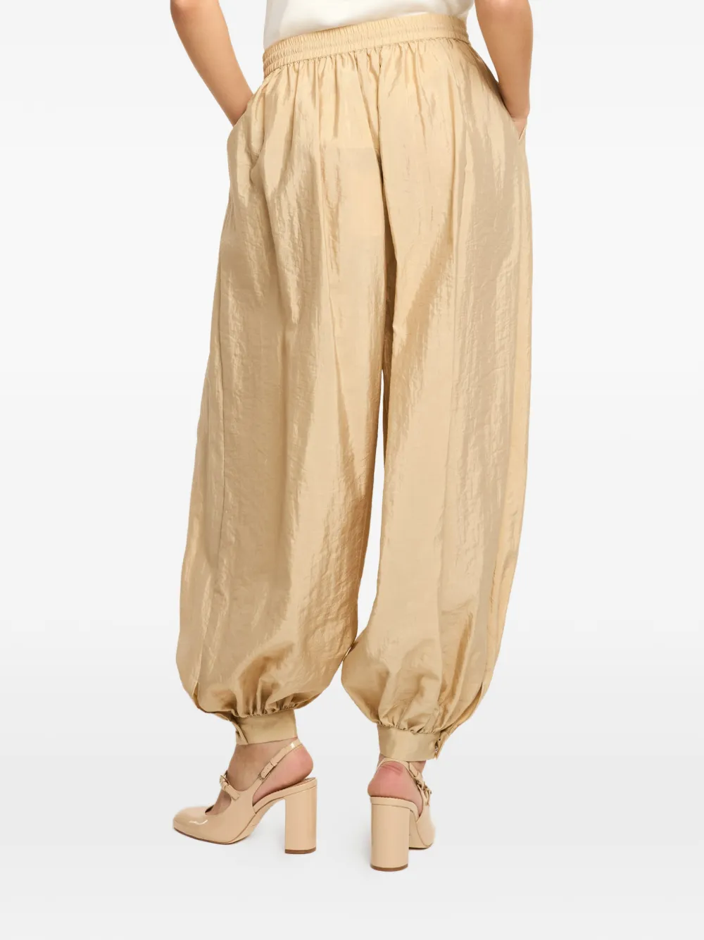 Cinq A Sept Geweven broek Beige