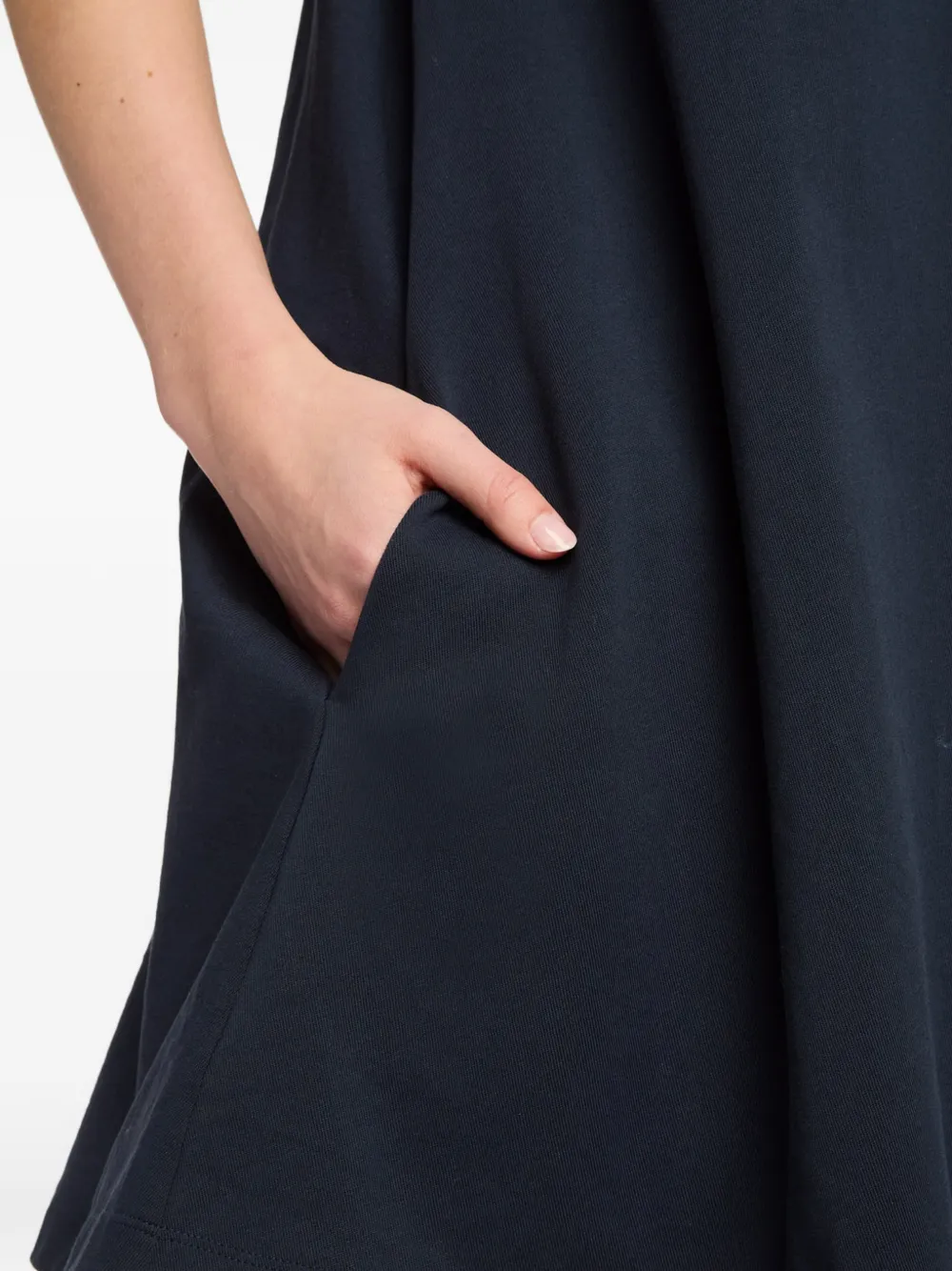 Cinq A Sept Jane jurk met ruches Blauw