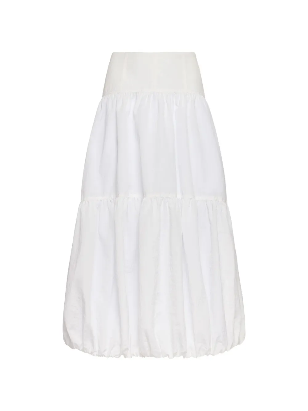 Cinq A Sept Blythe tiered skirt - Bianco