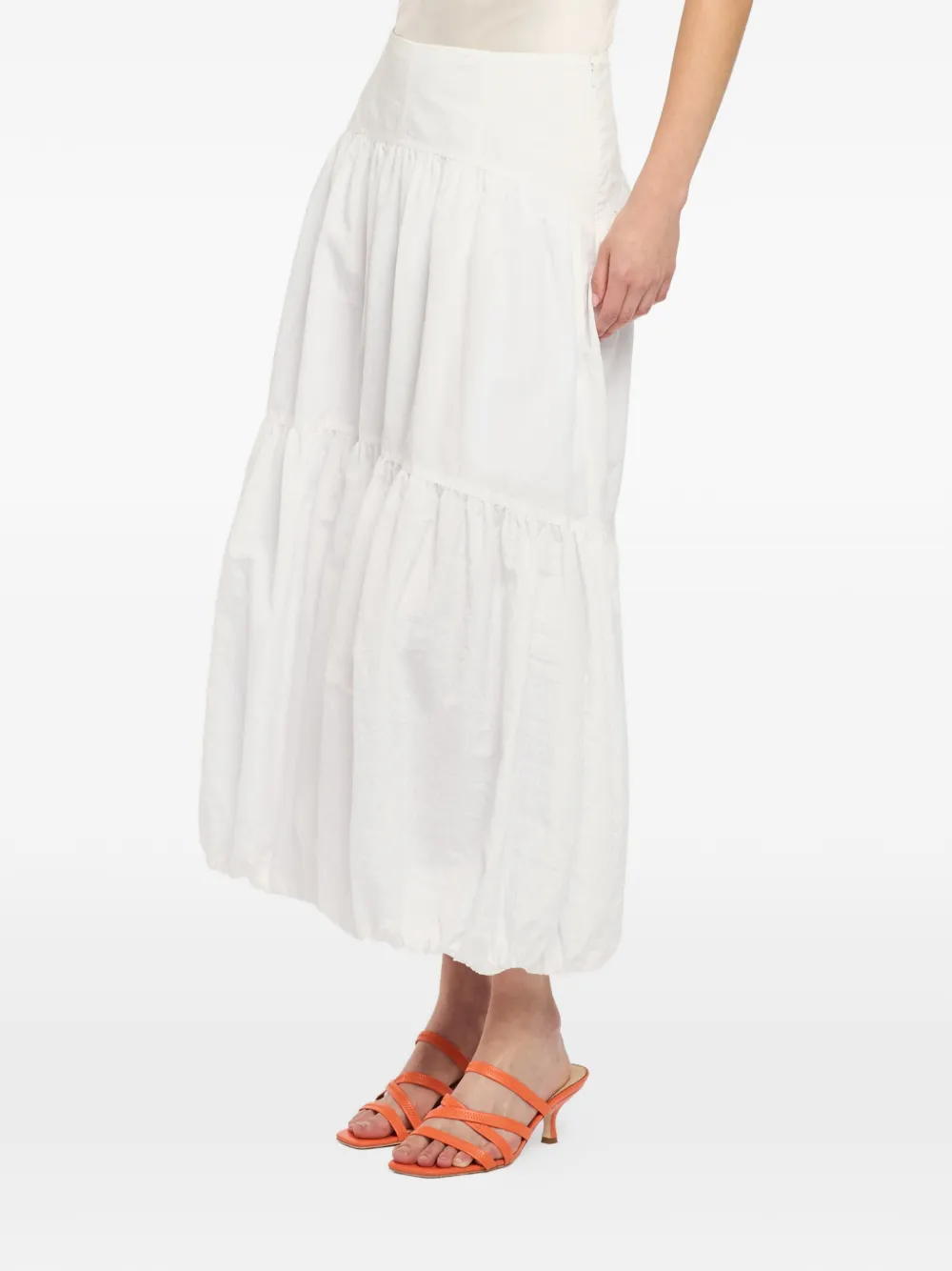 Cinq A Sept Blythe gelaagde rok Wit