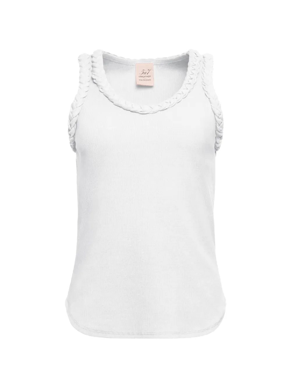 Cinq A Sept braided tank top - Bianco