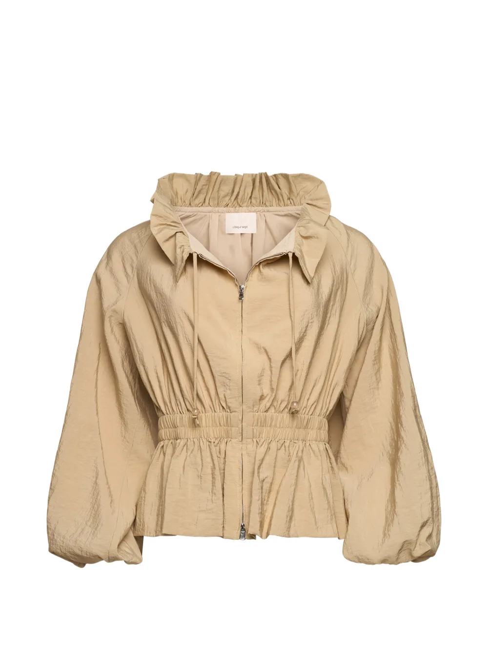 Cinq A Sept ruffled jacket - Toni neutri