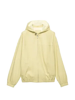 Miu Miu zip-up Oversized Jacket | Neutrals | FARFETCH