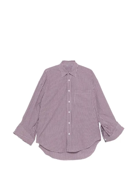 marina yee M.Y. gingham shirt