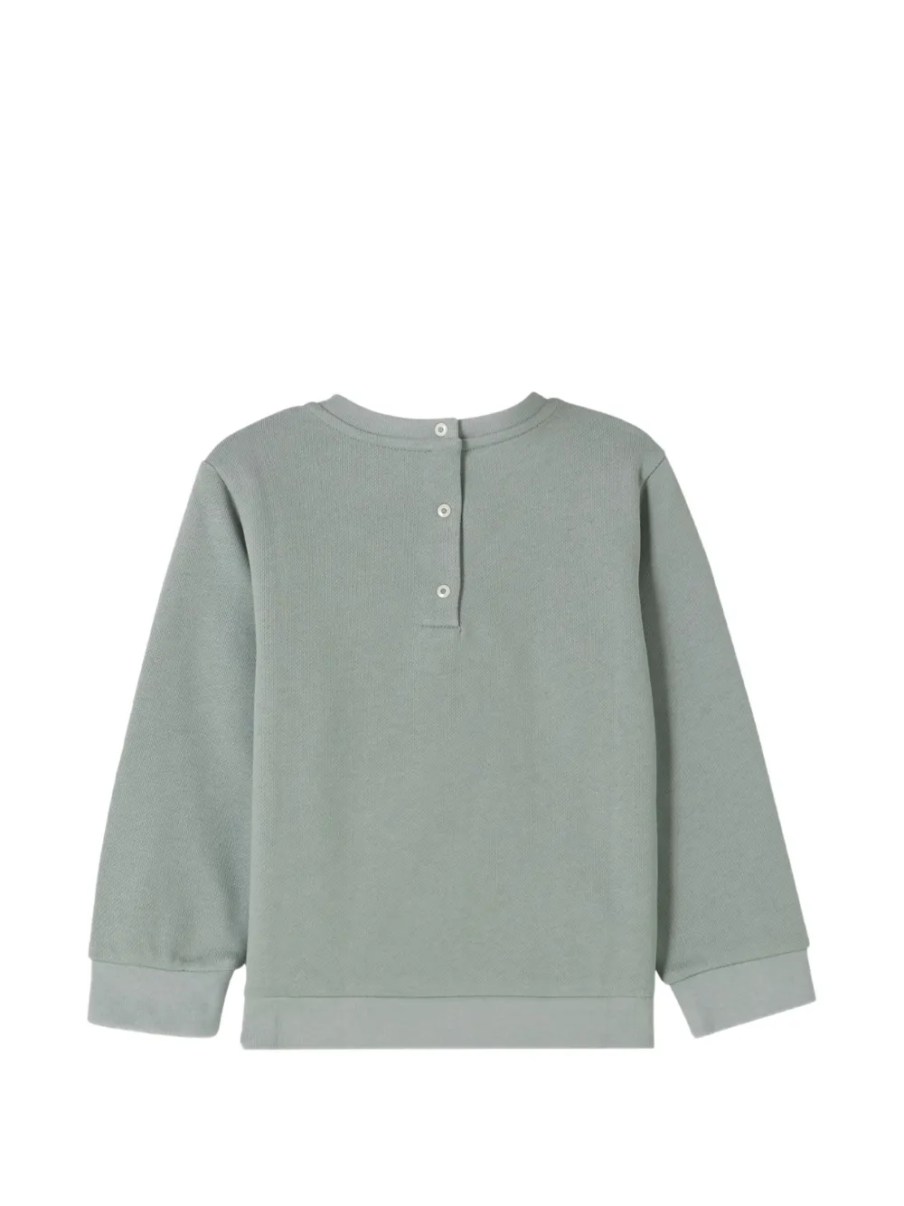 Fendi Kids Trui met geborduurd logo Groen