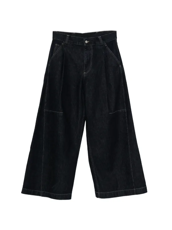 【状態◎】MARINA YEE デニムパンツ S カットオフ クロップドデニム Marina Yee Dean Julius ジーンズ | ブルー | FARFETCH JP