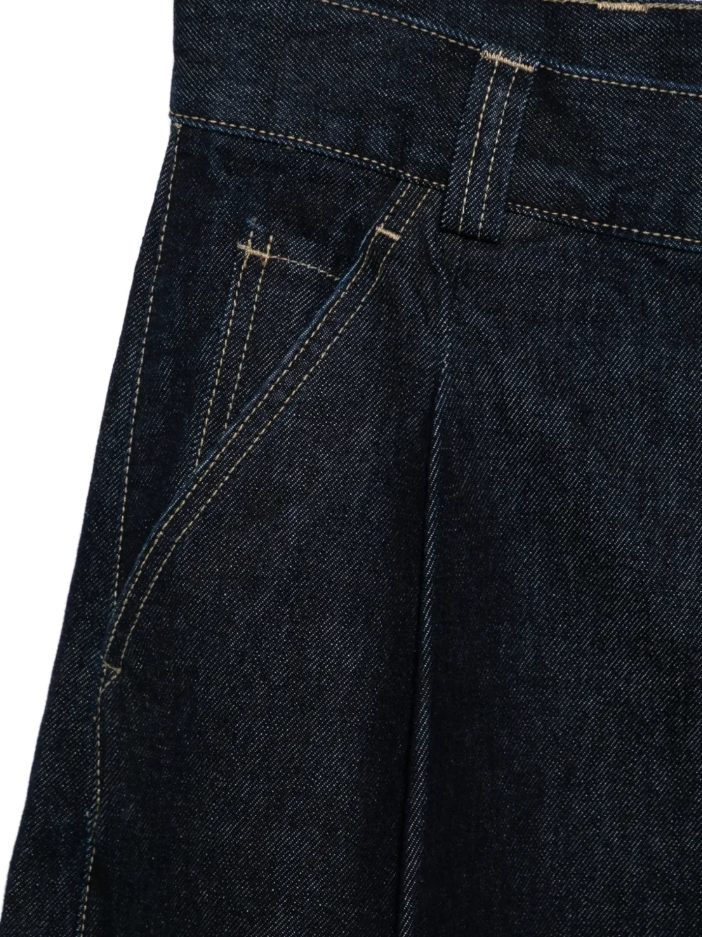 marina yee Dean Julius geplooide jeans Blauw