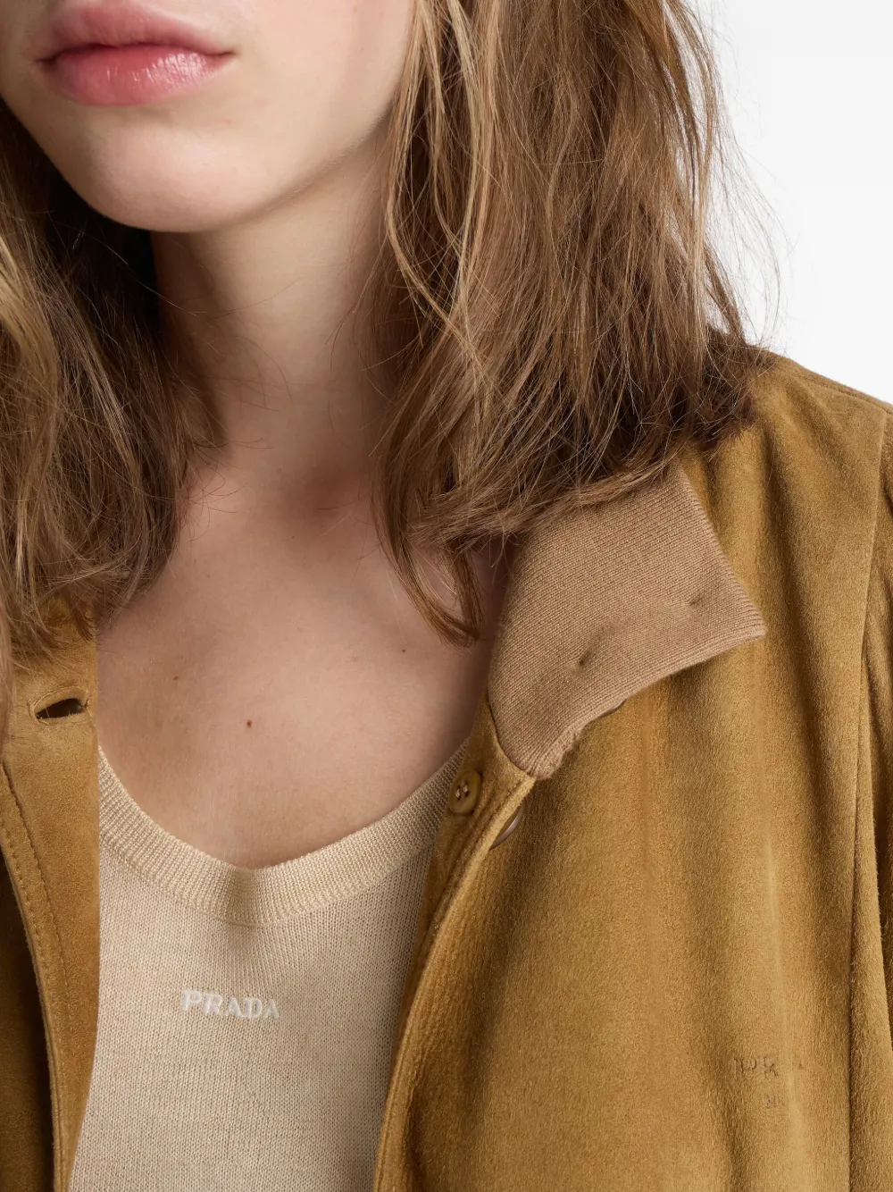 Prada Suède jack Bruin