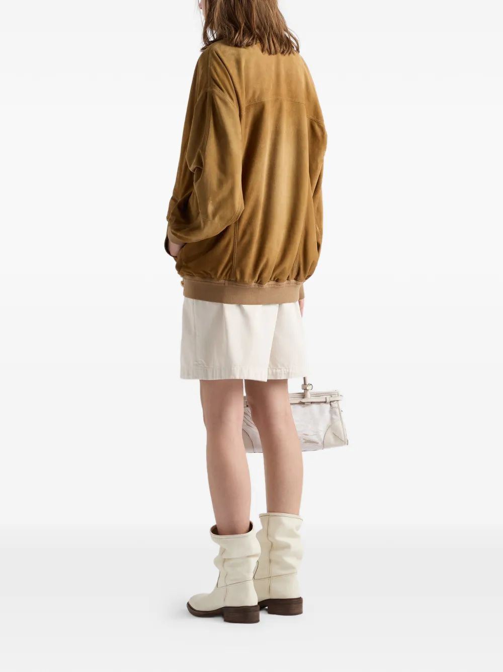 Prada Suède jack Bruin